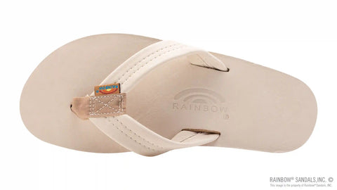Single Layer Premier Leather with Arch Support 1" Strap