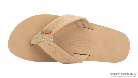 Single Layer Premier Leather with Arch Support 1" Strap