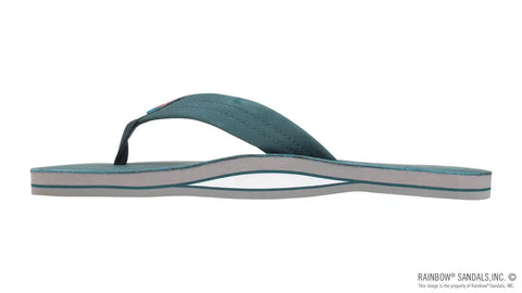 Single Layer Premier Leather with Arch Support 1" Strap