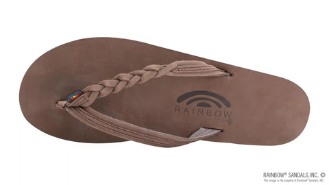 Flirty Braidy - Single Layer 1/2" Narrow Strap with Braid