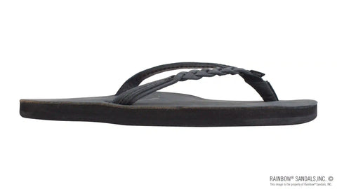 Flirty Braidy - Single Layer 1/2" Narrow Strap with Braid