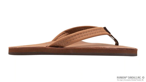Premier Leather Single Layer Arch 3/4" Strap