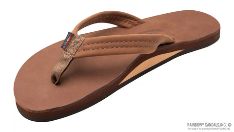 Premier Leather Single Layer Arch 3/4" Strap
