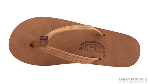 Single Layer Premier Leather with Arch Support and a 1/2" Narrow Strap