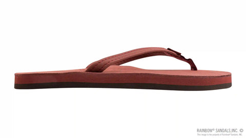 Single Layer Premier Leather with Arch Support and a 1/2" Narrow Strap