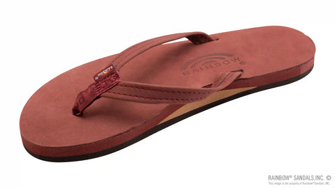 Single Layer Premier Leather with Arch Support and a 1/2" Narrow Strap