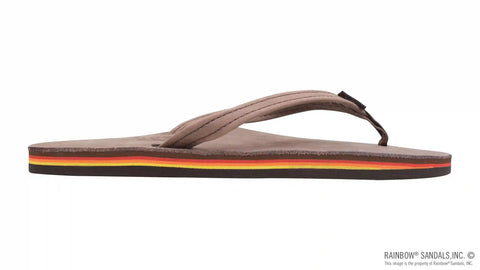 Single Layer Premier Leather with Arch Support and a 1/2" Narrow Strap