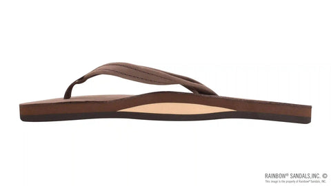Single Layer Premier Leather with Arch Support and a 1/2" Narrow Strap