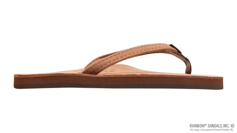 Single Layer Premier Leather with Arch Support and a 1/2" Narrow Strap