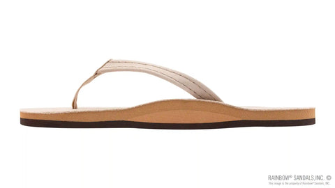 Single Layer Premier Leather with Arch Support and a 1/2" Narrow Strap