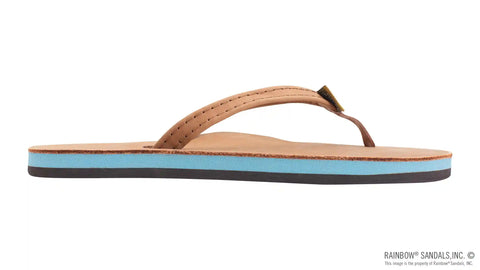 Single Layer Premier Leather with Arch Support and a 1/2" Narrow Strap
