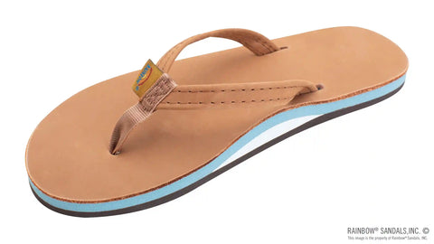 Single Layer Premier Leather with Arch Support and a 1/2" Narrow Strap