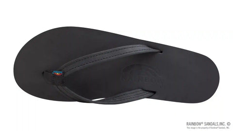 Single Layer Classic Leather with Arch Support and a 1/2" Narrow Strap