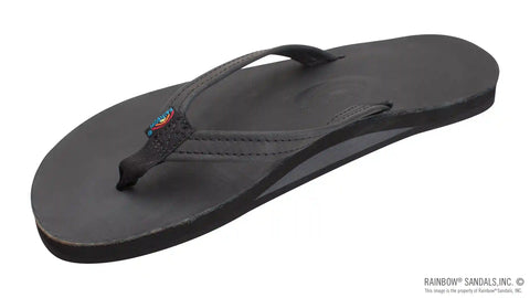 Single Layer Classic Leather with Arch Support and a 1/2" Narrow Strap