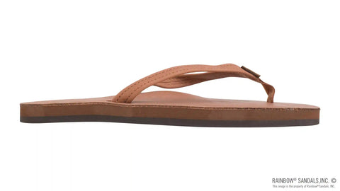 Single Layer Classic Leather with Arch Support and a 1/2" Narrow Strap