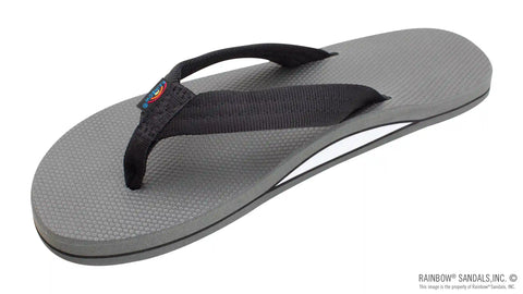 Classic Rubber - Single Layer Soft Top 1" Nylon Strap