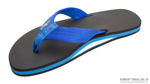 Classic Rubber - Single Layer Soft Top 3/4" EVA Rubber Filled Nylon Strap