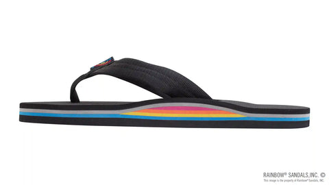 Classic Rubber - Single Layer Soft Top 1" Nylon Strap