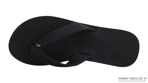 The Bella - Soft Top Black Tapered Canvas Strap