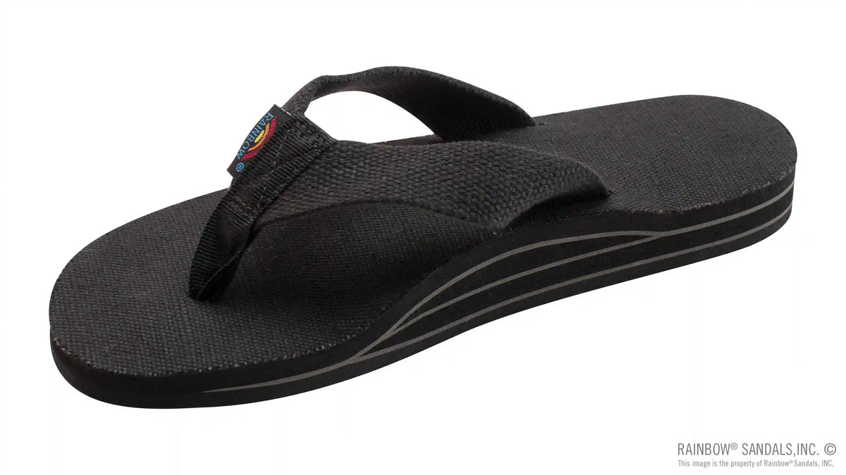 Double Layer Hemp with Arch Support and 1" Strap