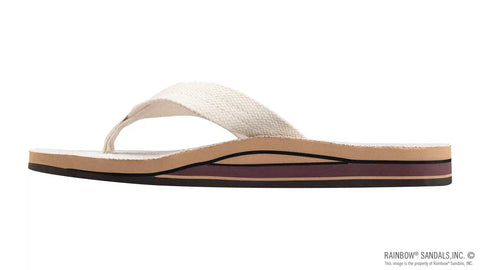 Double Layer Hemp with Arch Support and 1" Strap