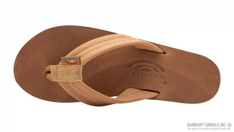 Luxury Leather - Double Layer Arch  Support with a 1" Strap