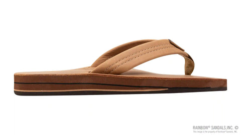 Luxury Leather -  Double Layer Arch  Support