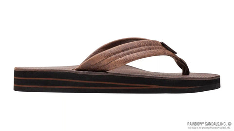 Luxury Leather - Double Layer Arch  Support with a 1" Strap