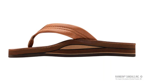 Luxury Leather - Double Layer Arch  Support with a 1" Strap