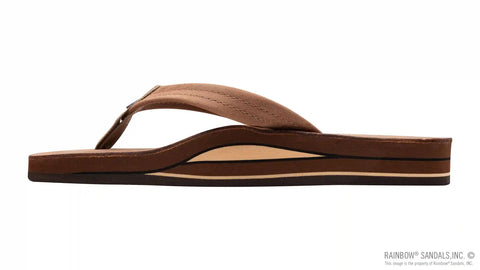 Luxury Leather - Double Layer Arch Support with a 3/4" Medium Strap
