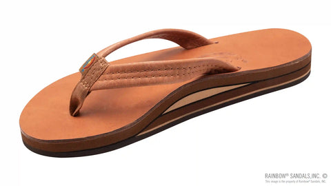 Luxury Leather - Double Layer Arch Support with a 3/4" Medium Strap