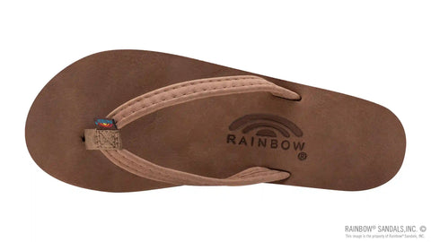 Luxury Leather - Double Layer Arch 1/2" Narrow Strap