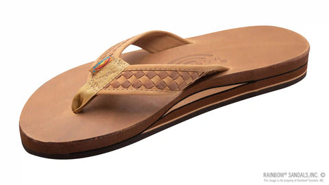 Luxury Leather Collection - The Bentley – Double layer Arch Hand Woven Strap