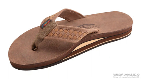 Luxury Leather Collection - The Bentley – Double layer Arch Hand Woven Strap