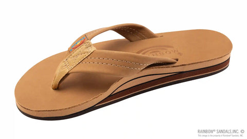 Double Layer  Arch Support Premier Leather with a 1" Strap
