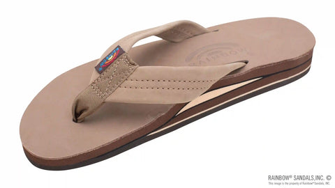 Double Layer  Arch Support Premier Leather with a 1" Strap
