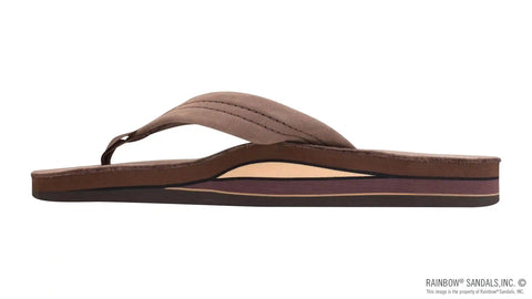 Double Layer  Arch Support Premier Leather with a 1" Strap