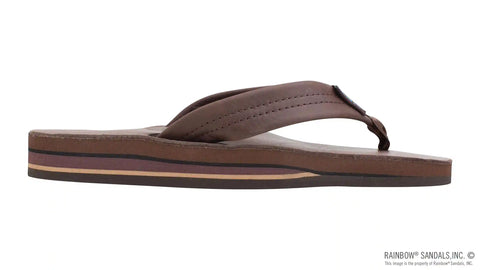 Double Layer Arch Support Classic Leather with 1" Strap