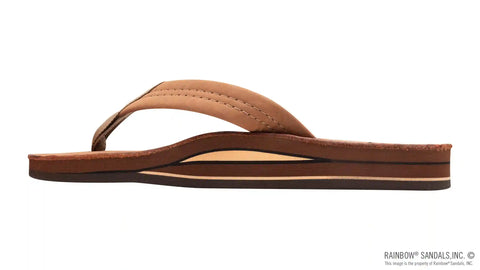 Double Layer  Arch Support Premier Leather with a 1" Strap
