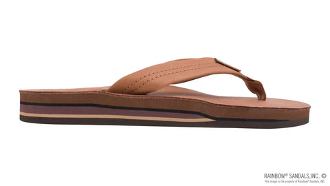 Double Layer Arch Support Classic Leather with 1" Strap