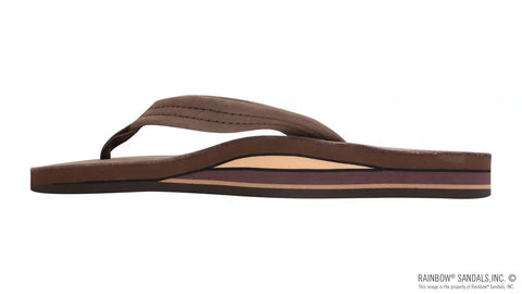 Double Layer Arch Support Premier Leather 3/4'” Medium Strap