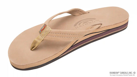 Double Layer Arch Support Premier Leather 3/4'” Medium Strap