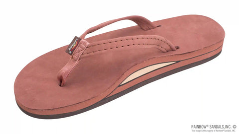 Double Layer Arch Support Premier Leather with a 1/2" Narrow Strap