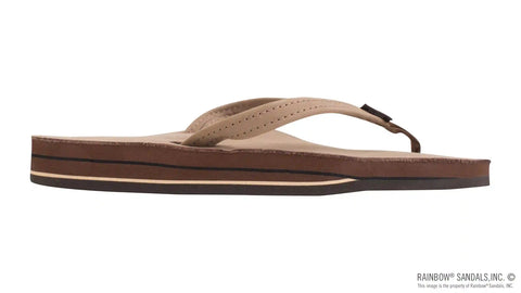 Double Layer Arch Support Premier Leather with a 1/2" Narrow Strap