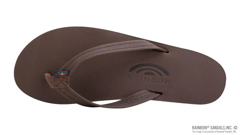Double Layer Arch Support Classic Leather and 1/2" Narrow Strap