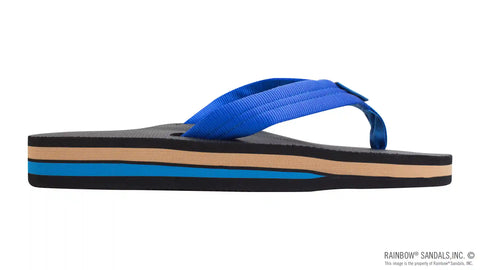 Classic Rubber - Double Layer Soft Top 1" Nylon Strap