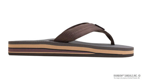 Classic Rubber - Double Layer Soft Top 1" Nylon Strap
