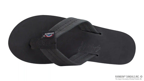 The Americana - Women's  Single layer Premier Leather Red White & Blue Mid Sole with a 1" Strap
