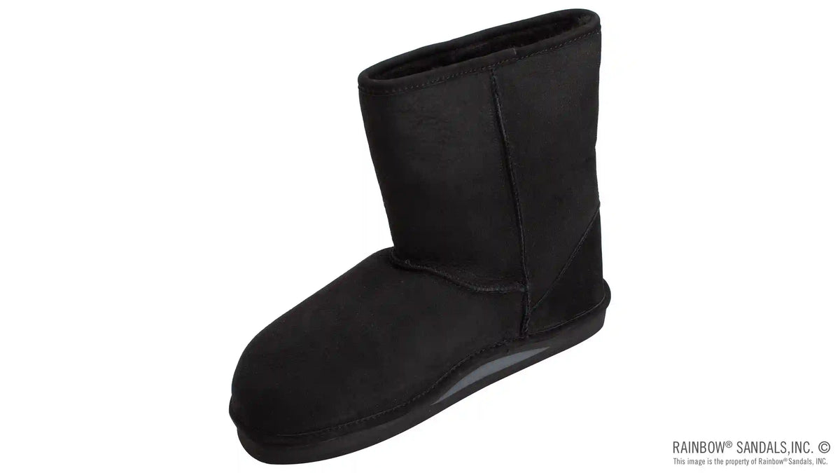 Leather Sheepskin Boot