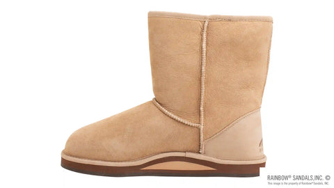 Leather Sheepskin Boot